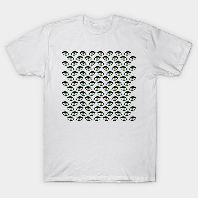 Eyes Pattern T-Shirt by XOOXOO